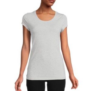 NWT NOBU Light Heather Grey T Shirt
